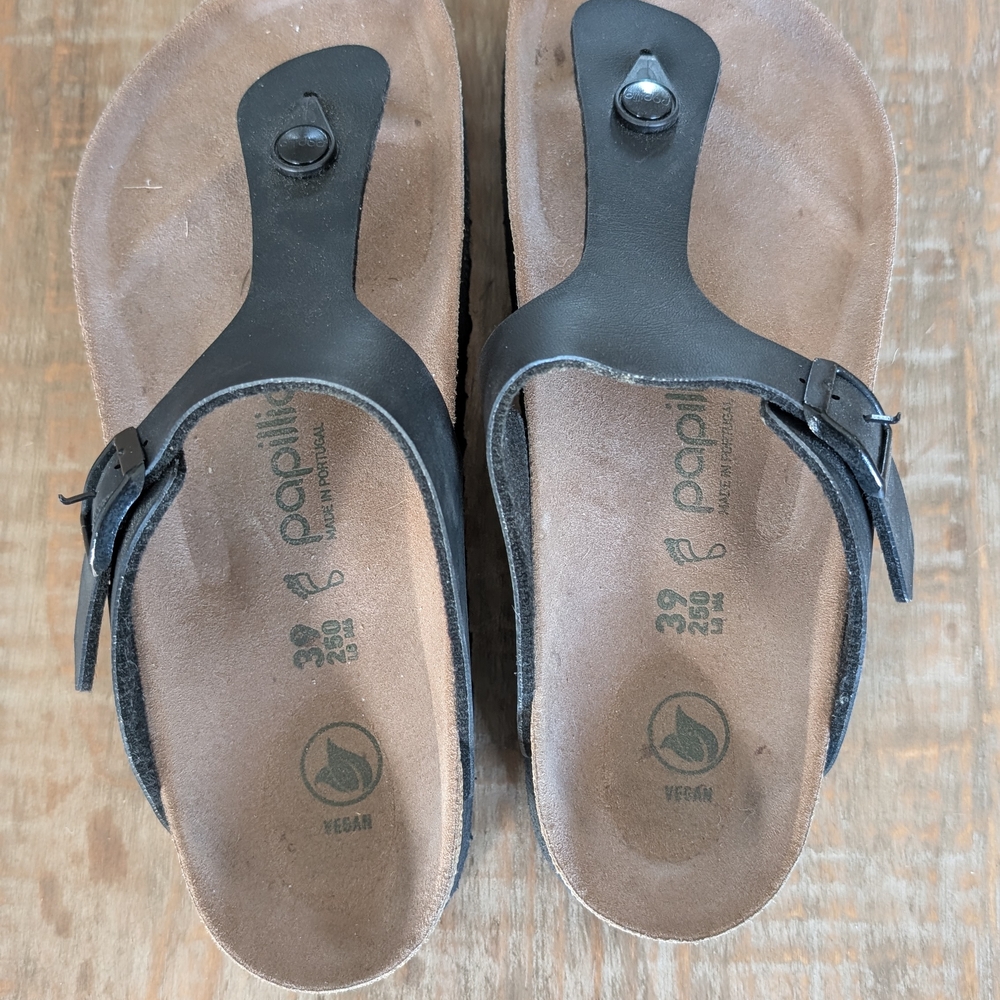 Papillio Women's Black Sandals